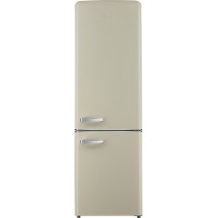 Morris Retro Ψυγειοκαταψύκτης 244lt Υ181xΠ55xΒ61.5εκ. Μπεζ MRS-31251C